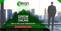 eSign Web Services- Digital Marketing, SEO Company eSign Web  Services Pvt Ltd