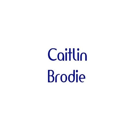  Caitlin Brodie